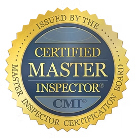 Certified Master Inspector seal &mdash; issued by the Master Inspector Certification Board
